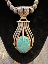 Load image into Gallery viewer, Vintage Turquoise Pendant