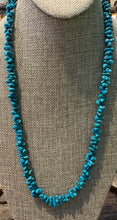 Load image into Gallery viewer, Vintage Turquoise Nugget Necklace