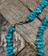 Load image into Gallery viewer, Vintage Turquoise Nugget Necklace
