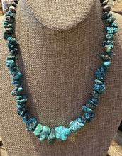 Load image into Gallery viewer, Vintage Navajo Pearl Turquoise Necklace