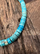Load image into Gallery viewer, Vintage Turquoise Heishi Necklace