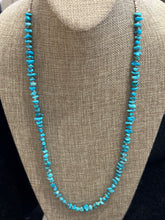 Load image into Gallery viewer, Vintage Turquoise Nugget Heishi Necklace