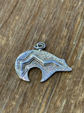 Load image into Gallery viewer, Vintage Zuni Inlay Bear Pendant