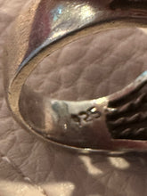 Load image into Gallery viewer, Vintage Green Turquoise Cluster Ring