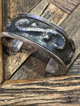 Load image into Gallery viewer, Vintage Sterling Cuff