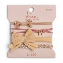 Load image into Gallery viewer, "Grace" Hair Tie Bracelets