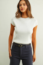 Load image into Gallery viewer, Short Sleeve Knit Top