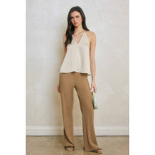 Load image into Gallery viewer, Satin Flared Top