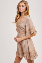 Load image into Gallery viewer, Lace Midi Dress