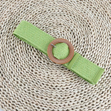 Load image into Gallery viewer, Vintage Braided Round Buckle Belt