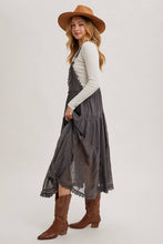 Load image into Gallery viewer, Bib Maxi Dress