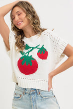 Load image into Gallery viewer, Tomato Knit Top