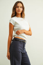 Load image into Gallery viewer, Short Sleeve Knit Top
