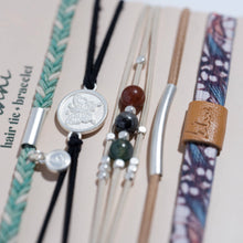 Load image into Gallery viewer, "Flourish" Natural Butterfly Hair Tie Bracelets: Small