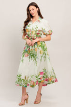 Load image into Gallery viewer, A printed woven midi dress