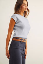 Load image into Gallery viewer, Short Sleeve Knit Top