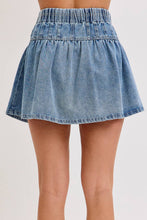 Load image into Gallery viewer, High Rise Denim Skirt