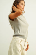 Load image into Gallery viewer, Short Sleeve Knit Top