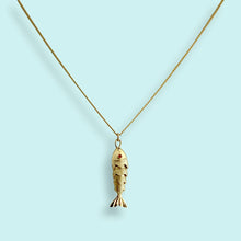 Load image into Gallery viewer, Lucky Goldfish Necklace: 18 Inch