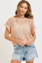 Load image into Gallery viewer, Open Knit Top