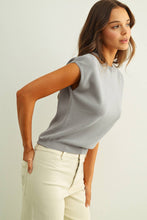 Load image into Gallery viewer, Short Sleeve Knit Top