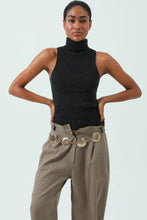 Load image into Gallery viewer, Ethnic Carved Chain Belt – Vintage Style: Gold