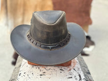 Load image into Gallery viewer, Durham Leather Cowboy Hat