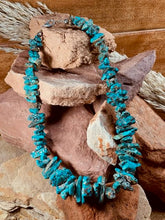 Load image into Gallery viewer, Vintage Chunky Turquoise Nugget necklace