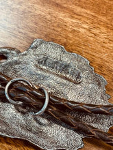 Load image into Gallery viewer, Buffalo Bolo Tie Necklace Signed by artist A. Goldstein