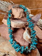 Load image into Gallery viewer, Vintage Chunky Turquoise Nugget necklace
