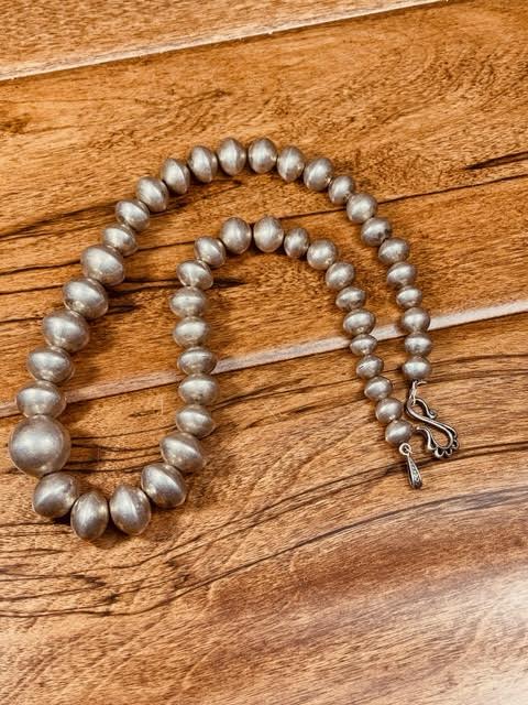 【送料無料・Vintage】NAVAJO PEARL NECKLACE Vintage Navajo Pearls necklace-19