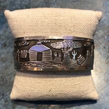 Load image into Gallery viewer, Wide Storyteller Cuff - Antique