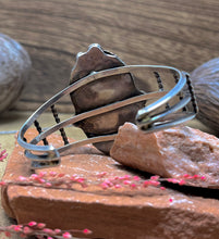 Load image into Gallery viewer, Navajo Cuff w/ Turquoise and Coral Stones