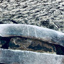 Load image into Gallery viewer, Fred Harvey Era Cuff with a Turquoise Cabochon