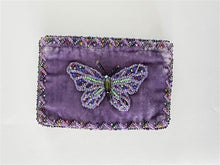 Load image into Gallery viewer, Velvet Coin Purse- ButterFly