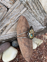 Load image into Gallery viewer, Zuni Mother of Pearl Sunface Cuff, size 7 1/4, Circa 1960s
