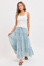 Load image into Gallery viewer, Tiered Maxi Skirt
