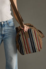 Load image into Gallery viewer, Brown &amp; Multicolored Western Duffel
