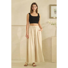 Load image into Gallery viewer, Pintuck Wide Leg Pant
