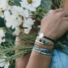 Load image into Gallery viewer, "Flourish" Natural Butterfly Hair Tie Bracelets: Small
