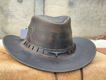 Load image into Gallery viewer, Durham Leather Cowboy Hat
