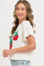 Load image into Gallery viewer, Tomato Knit Top
