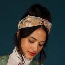 Load image into Gallery viewer, Folk Art Floral Elasticated Headband - Petal
