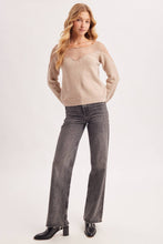 Load image into Gallery viewer, Eyelash Lace Sweater
