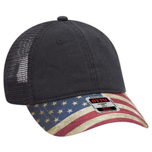 Load image into Gallery viewer, OTTO CAP® 6 Panel Low Profile Mesh Back Trucker Dad Hat

