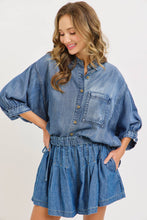 Load image into Gallery viewer, Croquet Denim Shorts
