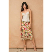 Load image into Gallery viewer, Lace Hem Pencil Skirt
