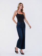 Load image into Gallery viewer, High Rise Drk Wash Wide Leg
