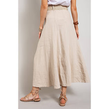 Load image into Gallery viewer, Linen Maxi Skirt
