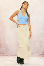 Load image into Gallery viewer, Gio's Poplin Cargo Skirt
